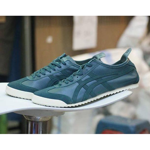 Asics Tiger Mexico blue premium original / sepatu running