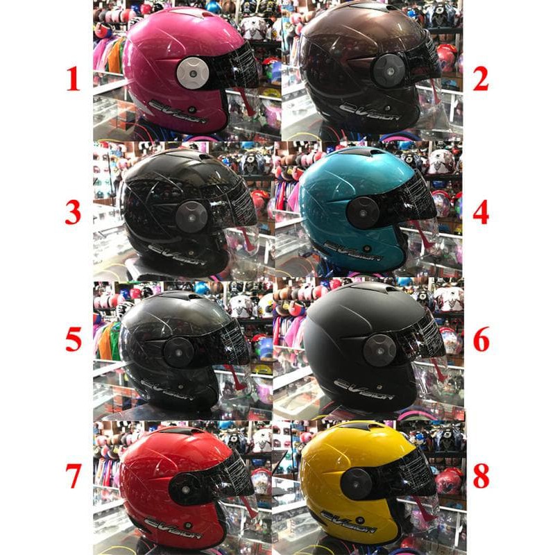 Helm KYT 2 Vision Original Original 100% Mantap
