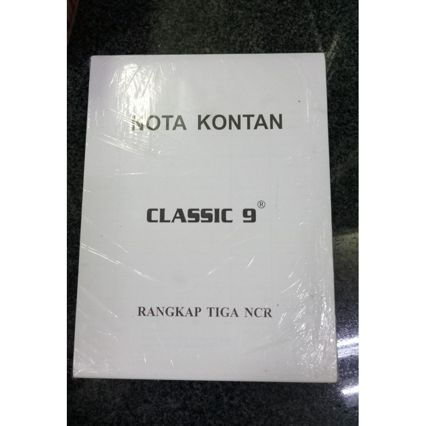 

nota kontan rangkap 3 CLASSIC besar