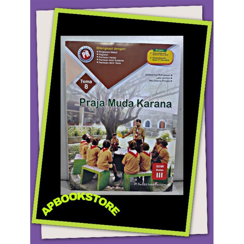 BUKU LKS PR SD/MI KELAS 3 TEMA 8 SMT 2