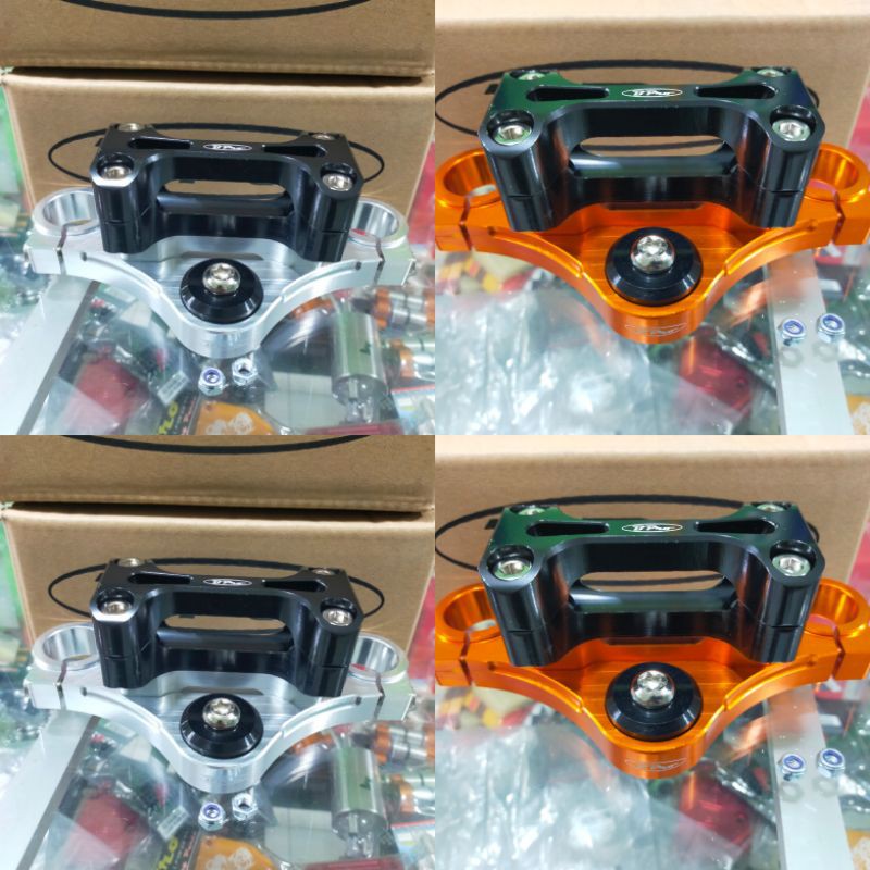 BPRO RACING SEGITIGA ATAS TRIPLE CLAMP SET RX KING RXKING RAISER PANGKON STANG
