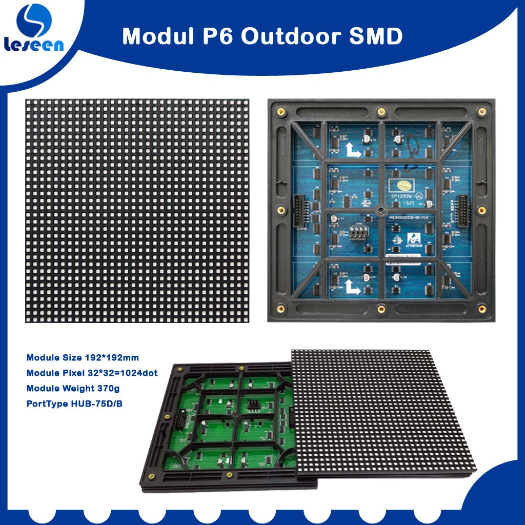 Modul P6 Outdoor SMD Full Color Videotron