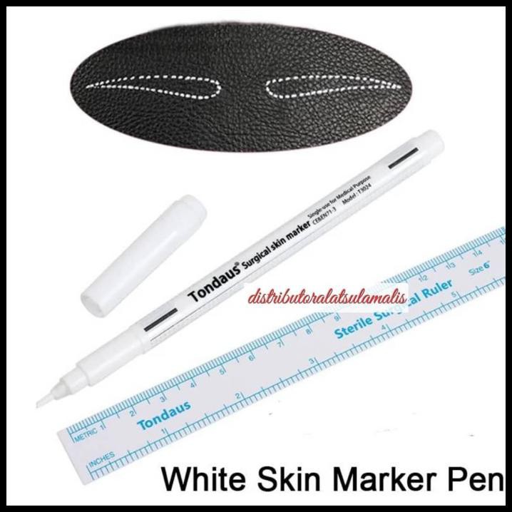 

Best Seller Marker Pen Putih Tondaus / Marking Pen Putih Menggambar Bingkai Alis
