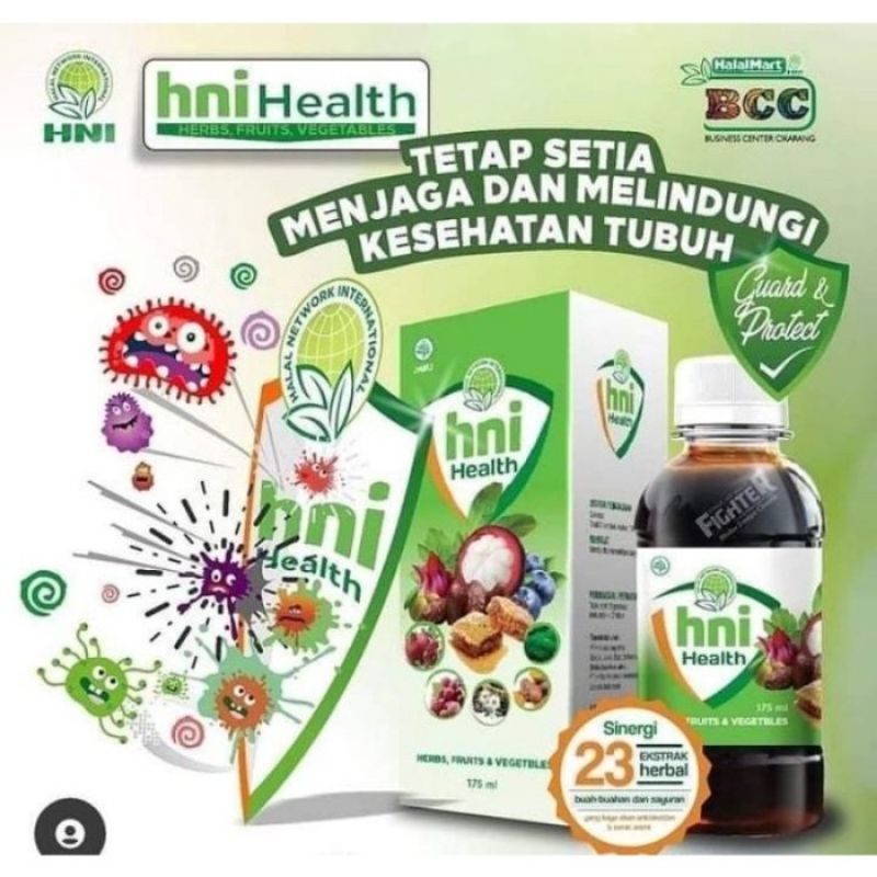

madu HNI extra buah dan sayur