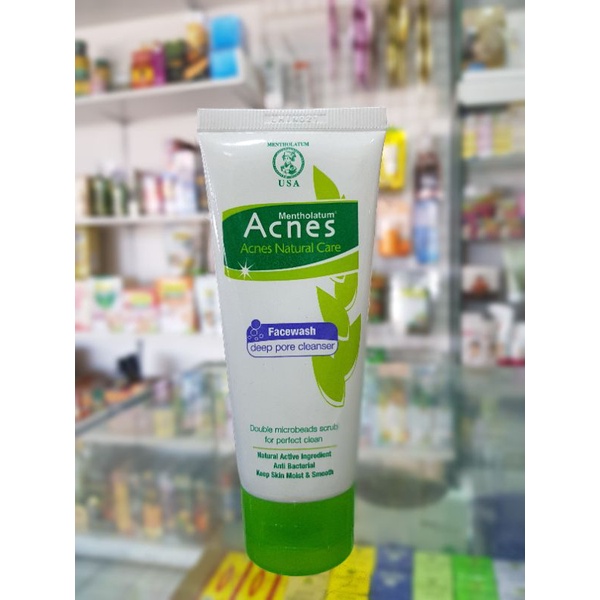 Acnes Facewash Deep Pore Cleanser 50 g / Sabun Pencuci Muka