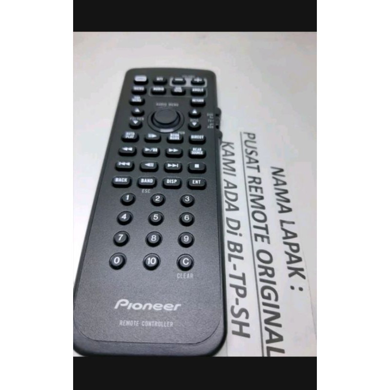 REMOTE REMOT DVD TAPE MOBIL PIONEER CXC6317 ORIGINAL ASLI