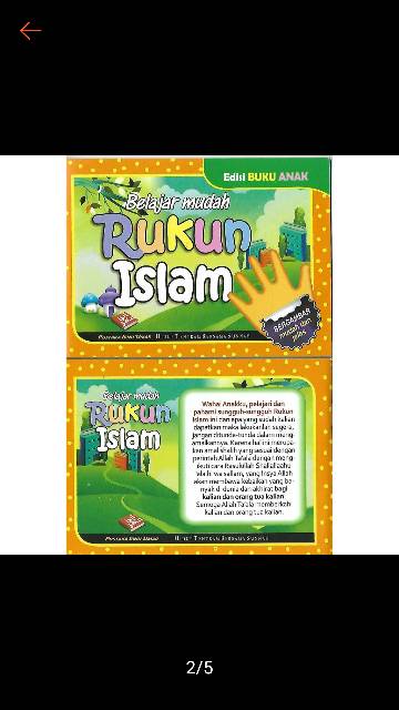 Buku Anak Rukun Islam | Rukun Iman