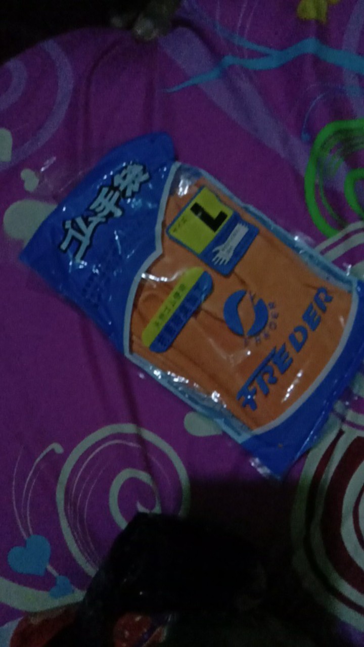 Sarung Tangan Karet Freder Dotted / Kimia / Cuci Piring / Kamar Mandi