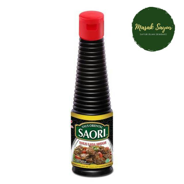 

Saori saus lada hitam 133 ml