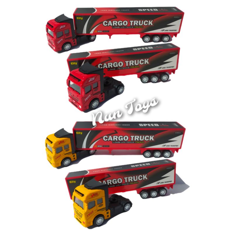 Diecast Truck box Kontainer Cargo Truck