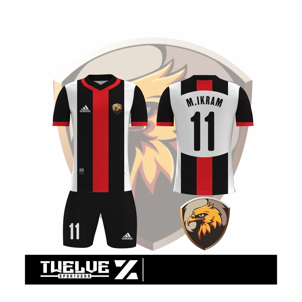 (bisa satuan) baju bola/futsal custom printing murah