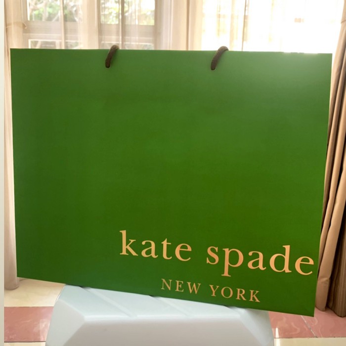 

Kantong Karton Kate Spade Original Paperbag size Large Plastik Kado Paper Bag New