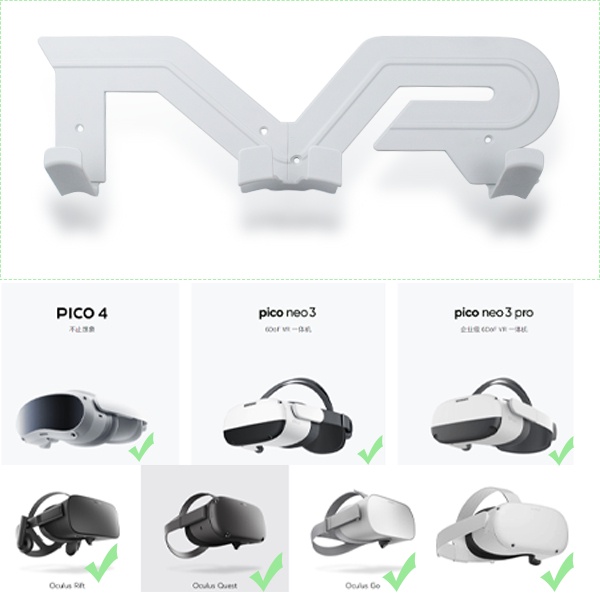 Stand Holder Kait Dinding Untuk Pico 4 Pro Vr Headset