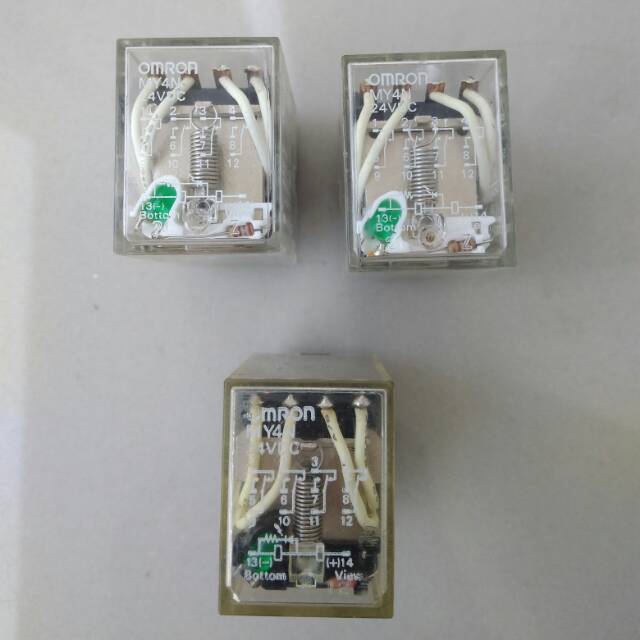 Omron Relay MY4N Coil 24 vDC 5A