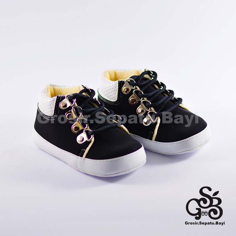 sepatu bayi baby shoes prewalker laki laki perempuan umur 2 sampai 14 bulan model edgy tali kekinian