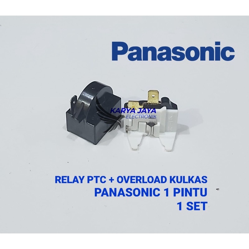 Relay Ptc Overload Kulkas Panasonic 1 pintu