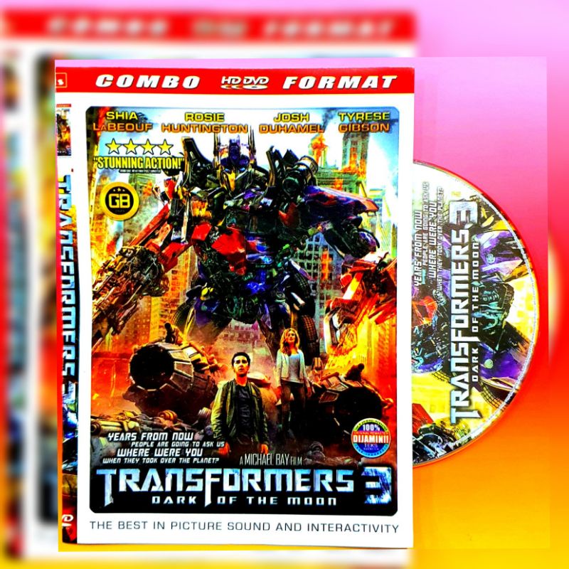 Kaset film Transformers 3 - Kaset Film Aksi Terbaru - Kaset Film Layar Lebar - Kaset Film Keluarga -