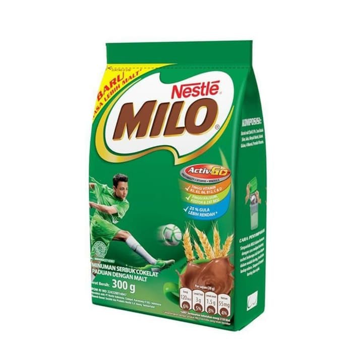 

MILO ACTIV-GO MINUMAN COKLAT 300 GRAM