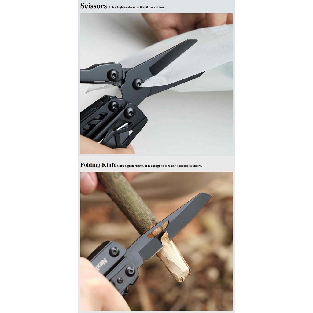 XIAOMI NEXTOOL 10 in 1 Outdoor Multifunction Foldable Tools - KT5024