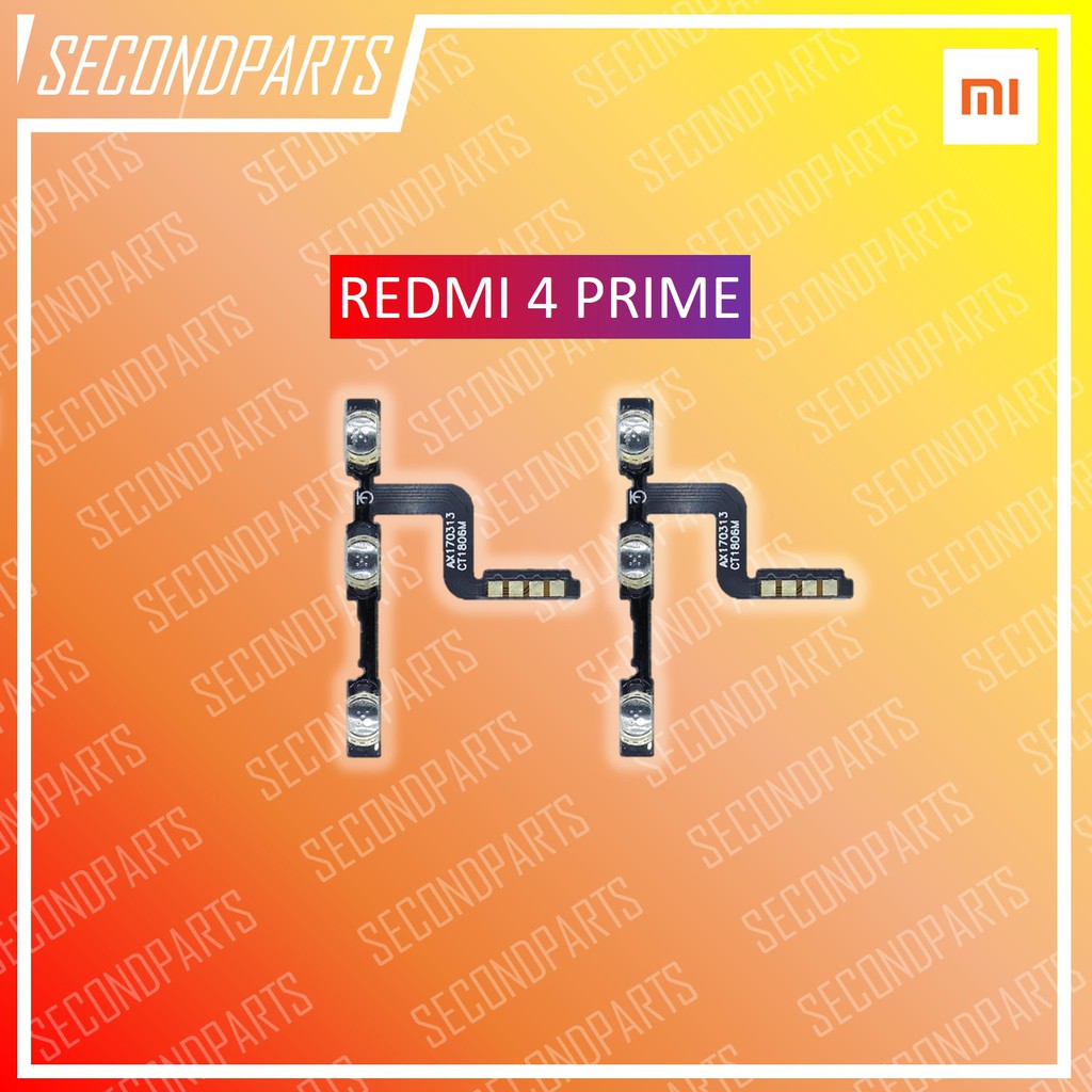 FLEXIBLE ON OFF TOMBOL POWER VOLUME XIAOMI REDMI 4 PRIME ORIGINAL