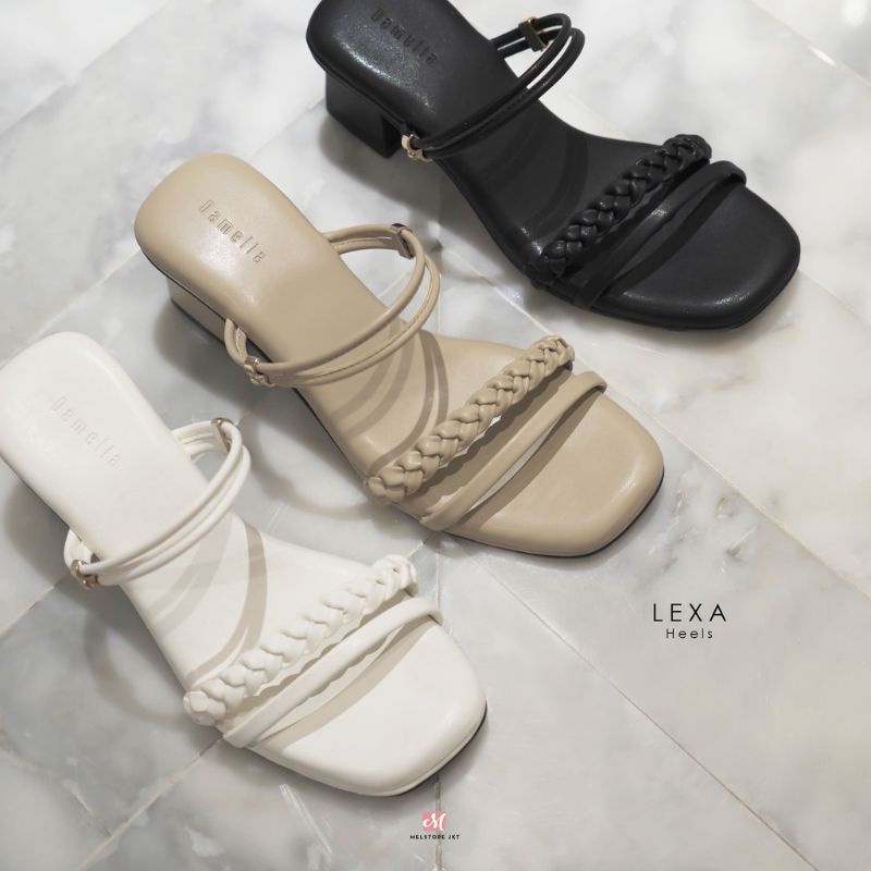 Damelia Melstore Jkt Lexa Heels Sandal Wanita