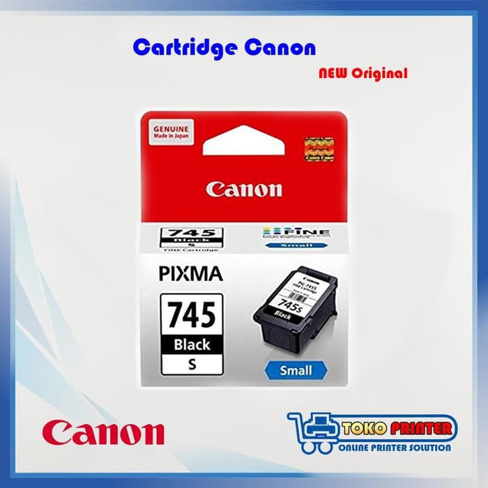 Cartridge Canon PG-745 Black Small NEW Original - Catridge PG745 Hitam