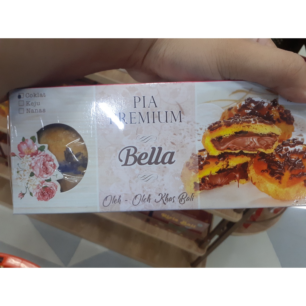 PIA PREMIUM BELLA ISI 6 PCS COKLAT LUMER/ MELTED CHOCO/CHEESE PIA ASLI BALI