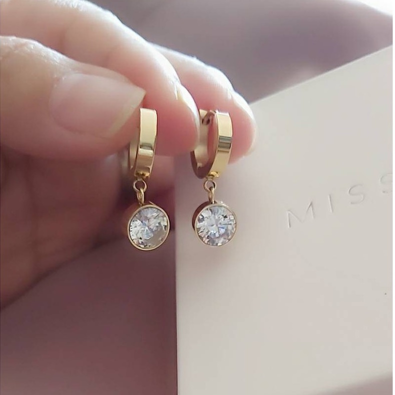 anting jepit wanita import original missme