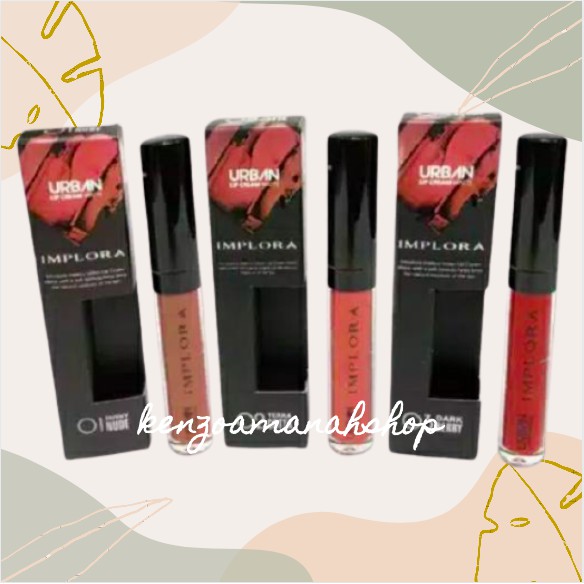 Urban lipcream matte implora original