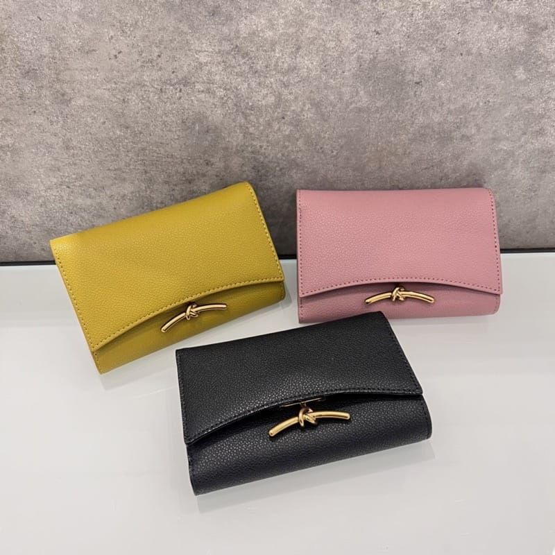 10.10 SALE | CK Huxley Metallic-Accent Front Flap Wallet