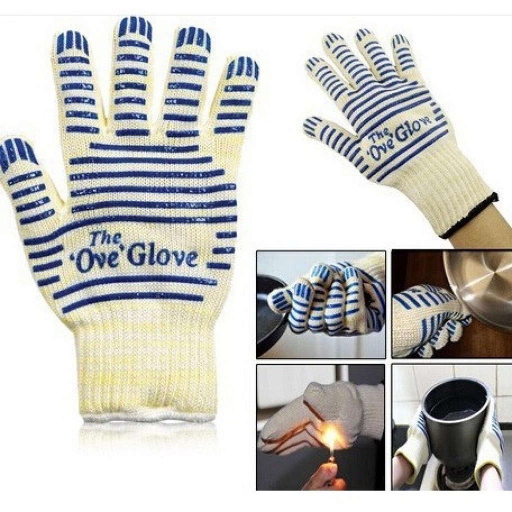 Bayar Ditempat OVE Sarung Tangan Oven Masak Heat Resistant Oven Gloves - 540F