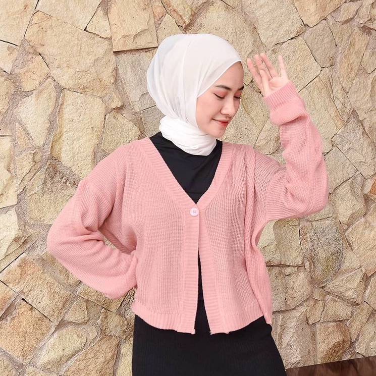 Nara Grosir - Luna Knitted Cardy | Cardigan Wanita