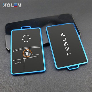 tesla key card wallet