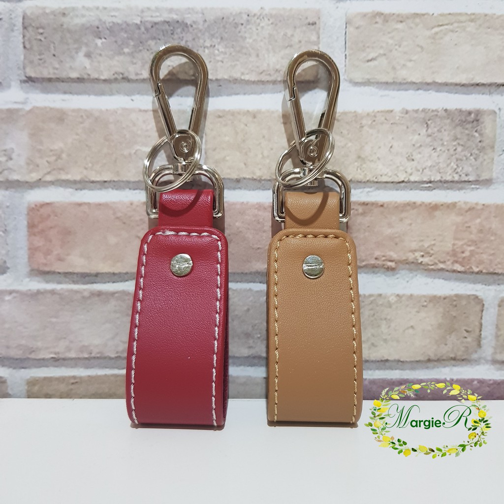 Souvenir Gantungan Kunci Kulit Sintetis / Key Chain Synthetic Leather