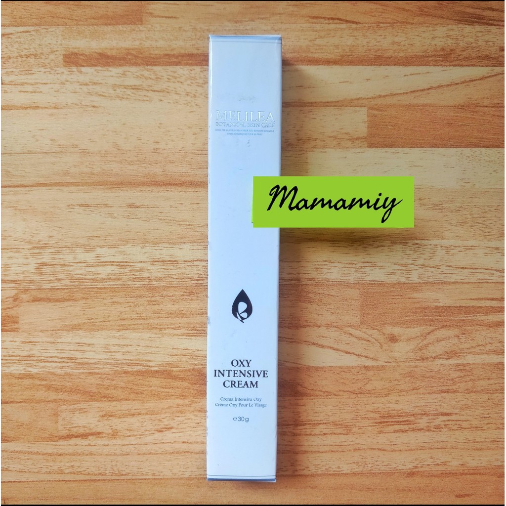 Oxy Intensive Cream - Botanical Skincare Melilea