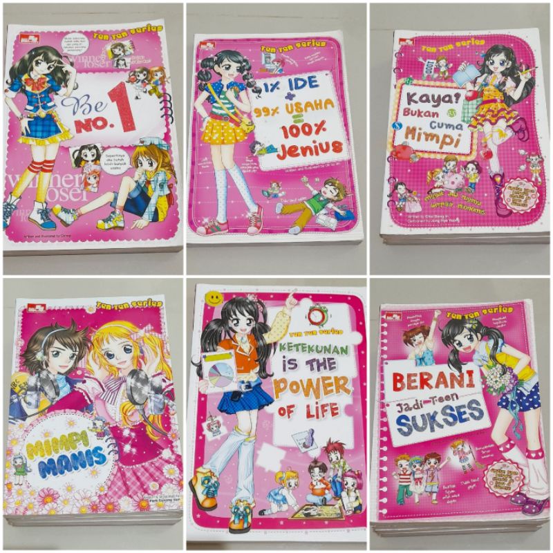 Buku Komik Ten Ten Series Preloved