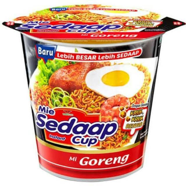 

MIE SEDAAP CUP MIE GORENG 83 gram
