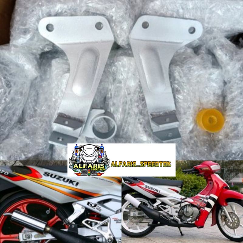 FOOTSTEP BOSTEP SUZUKI SATRIA LUMBA POWER FOOT STEP SATRIA RGV PIJAKAN KAKI BELAKANG SATRIA LUMBA SATRIA RGV