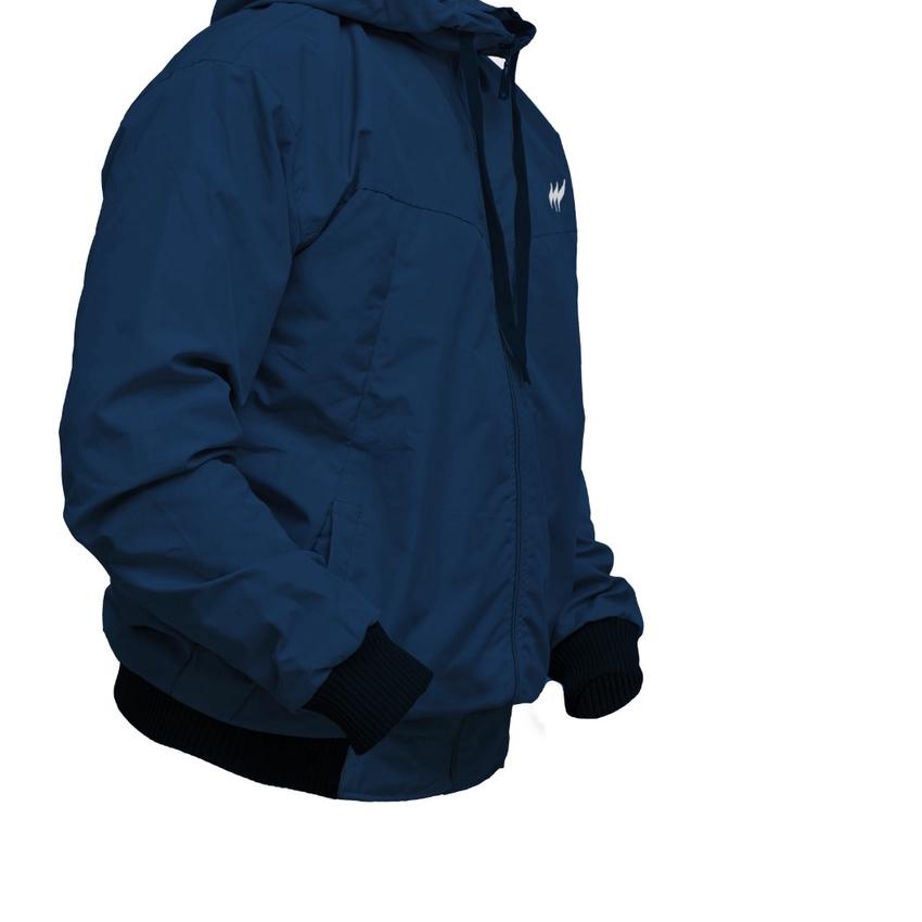 ✸ Jaket Hodie Bomber Distro JUMBO XXXL Parasut Waterproof Hoodie Casual Outdoor Pria Cowok Distro Bi