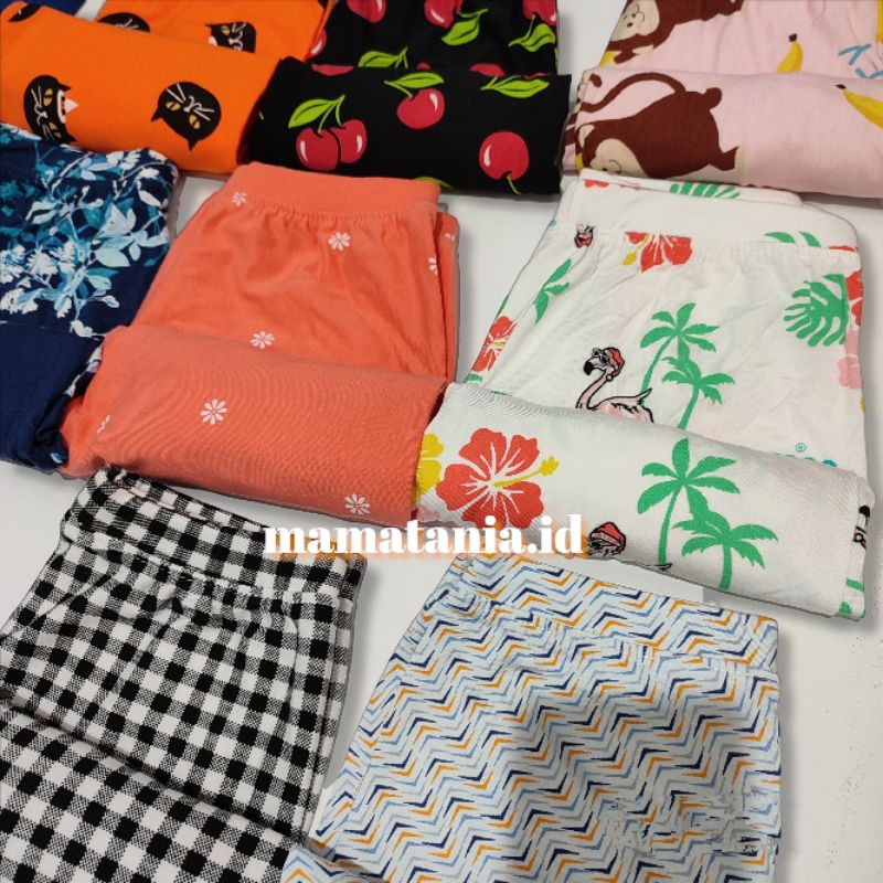 Grosir Lejing Legging Anak Bayi Newborn Perempuan Celana Panjang Cewek Polos dan Motif