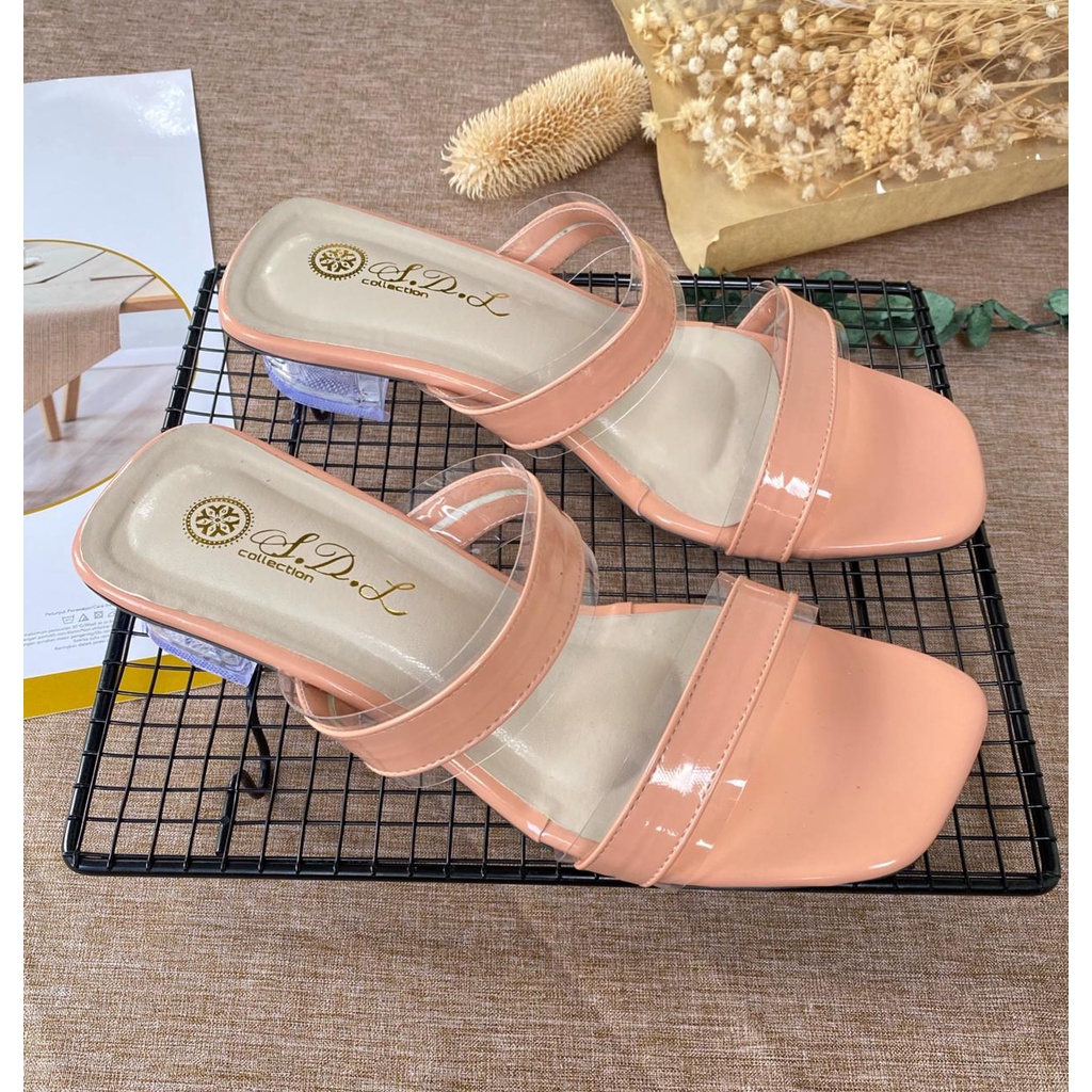 Heels SANDAL WANITA TALI BENING TERBARU