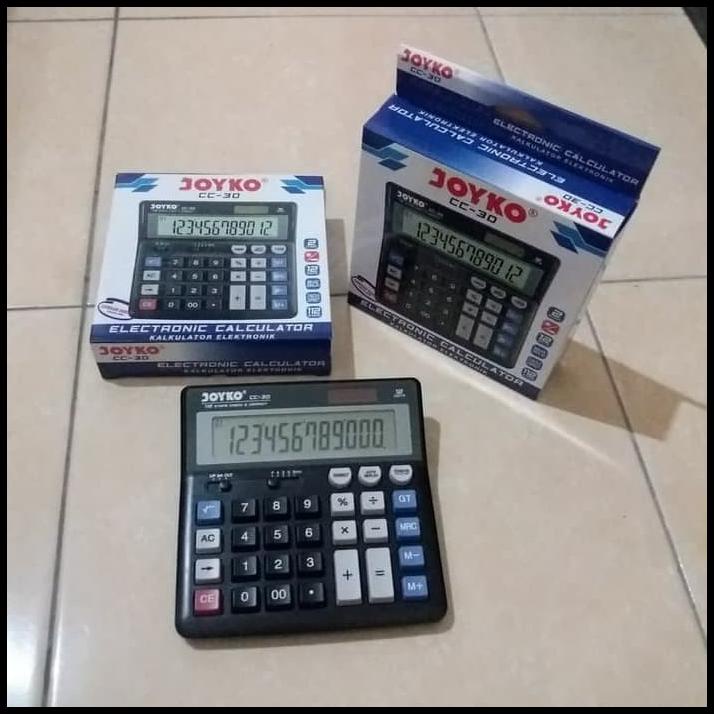 

Kalkulator Joyko Cc-30 12 Digit / Calculator 12 Digit Joyko Cc-30