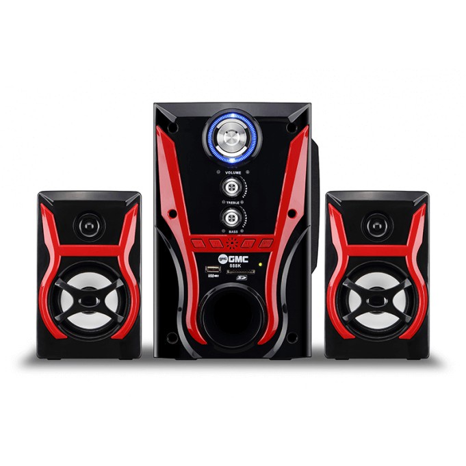 Speaker Aktif 2.1 subwoofer Bluetooth Multimedia Radio GMC 888L/888K BT suara mega bass