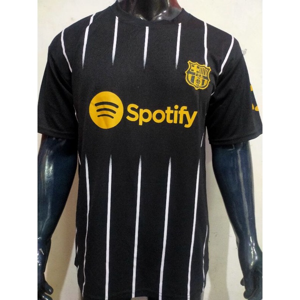 BAJU BOLA JERSEIY BARRCA HITAM AWAY TERBARU