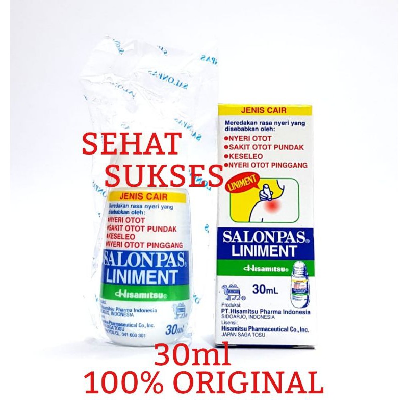 Salonpas Liniment (Salonpas Cair) ~ 30ml