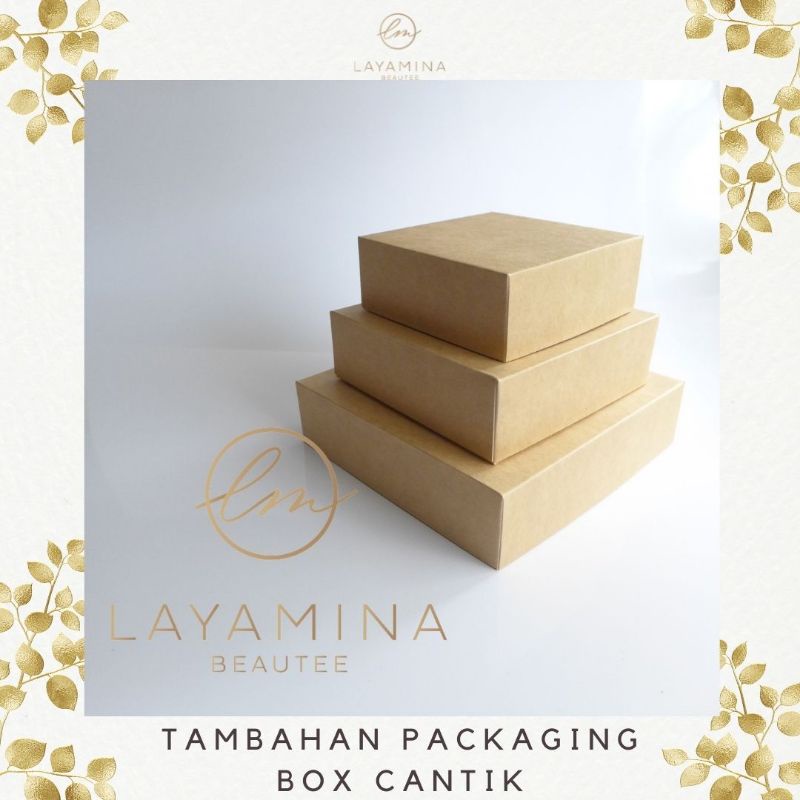 

Packaging box cantik dari Layaminabeautee