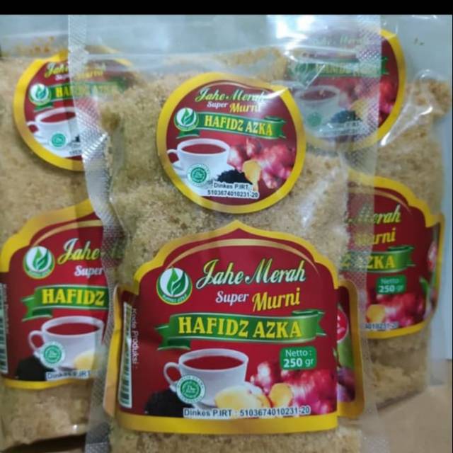 

Jahe merah Hafidz Aska super murni 250grm