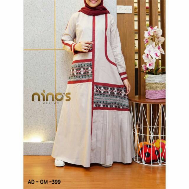 Realpict gamis ninos original