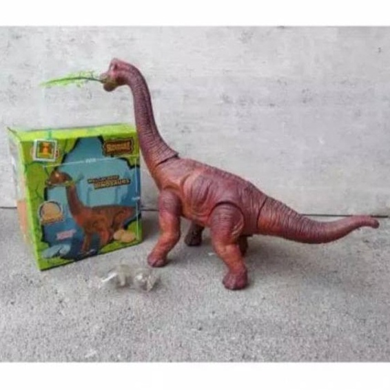 Mainan Dinosaur Bertelor Gigit Daun size 27cm x 33cm