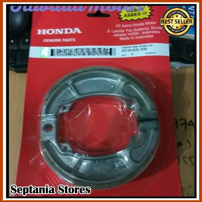 kanvas rem belakang vario cbs- vario 125 - vario 150